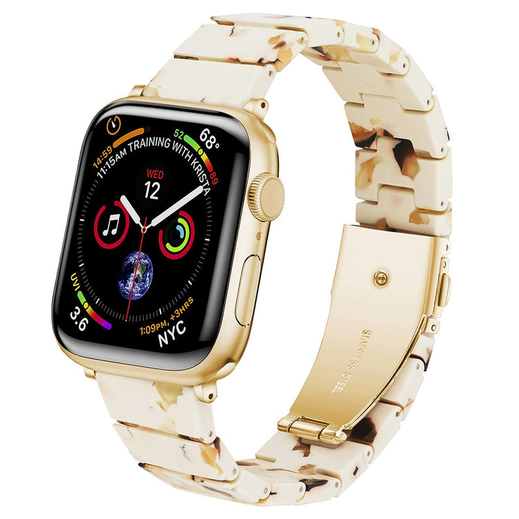 Pænt Silikone Universal Rem passer til Apple Smartwatch - Brun#serie_9