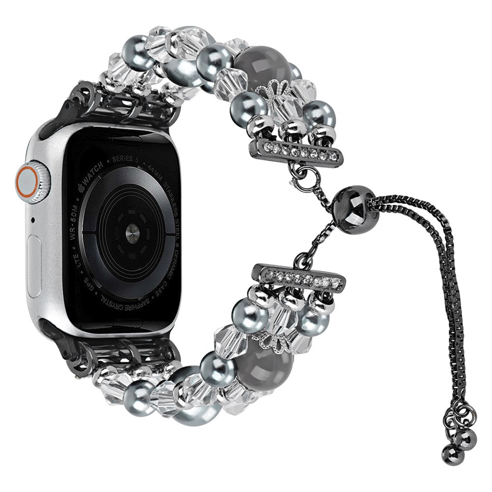 Fint Silikone Universal Rem passer til Apple Smartwatch - Sølv#serie_1