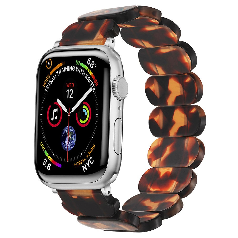 Vildt Hårdfør Silikone Universal Rem passer til Apple Smartwatch - Orange#serie_2
