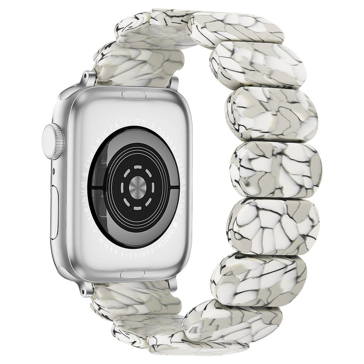 Vildt Hårdfør Silikone Universal Rem passer til Apple Smartwatch - Sølv#serie_3
