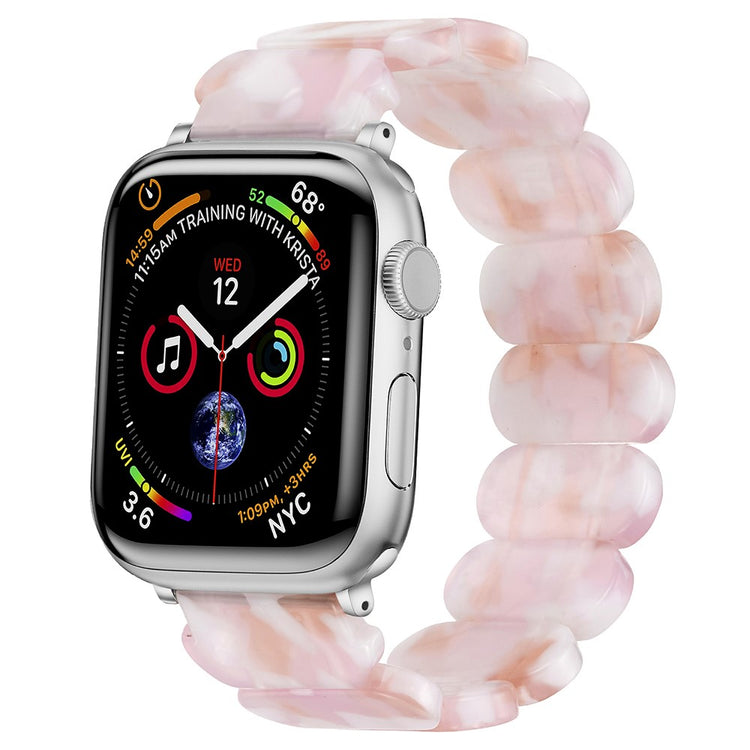 Vildt Hårdfør Silikone Universal Rem passer til Apple Smartwatch - Pink#serie_5