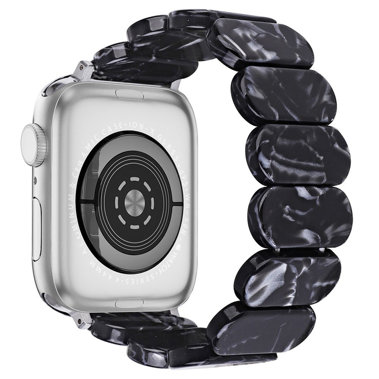Vildt Hårdfør Silikone Universal Rem passer til Apple Smartwatch - Sort#serie_6