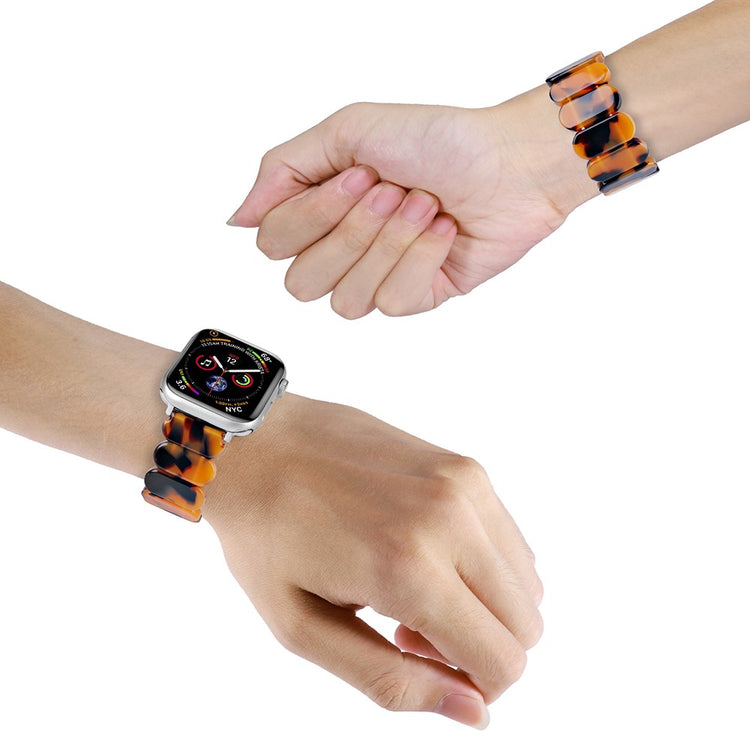 Vildt Hårdfør Silikone Universal Rem passer til Apple Smartwatch - Gul#serie_9