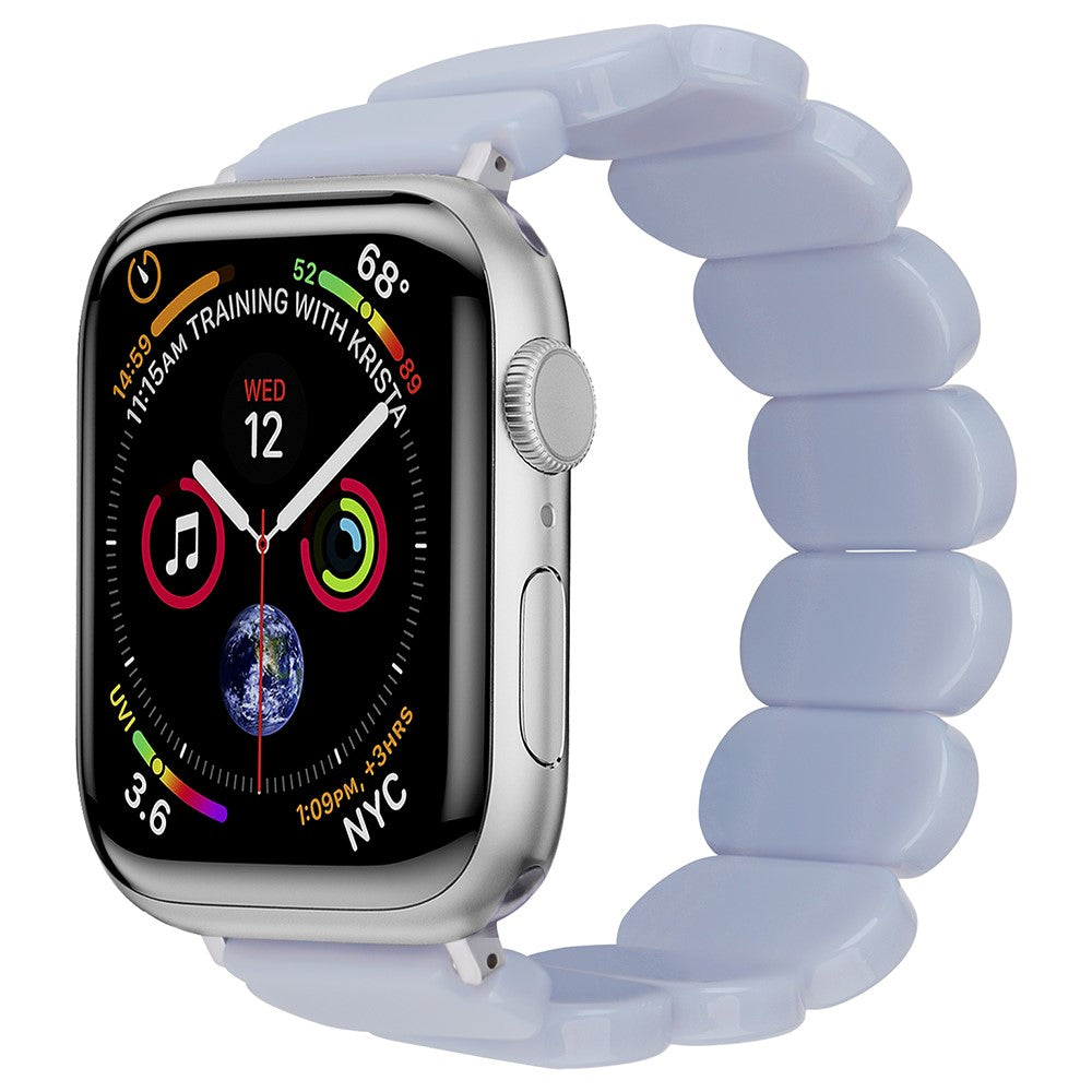 Vildt Hårdfør Silikone Universal Rem passer til Apple Smartwatch - Blå#serie_11