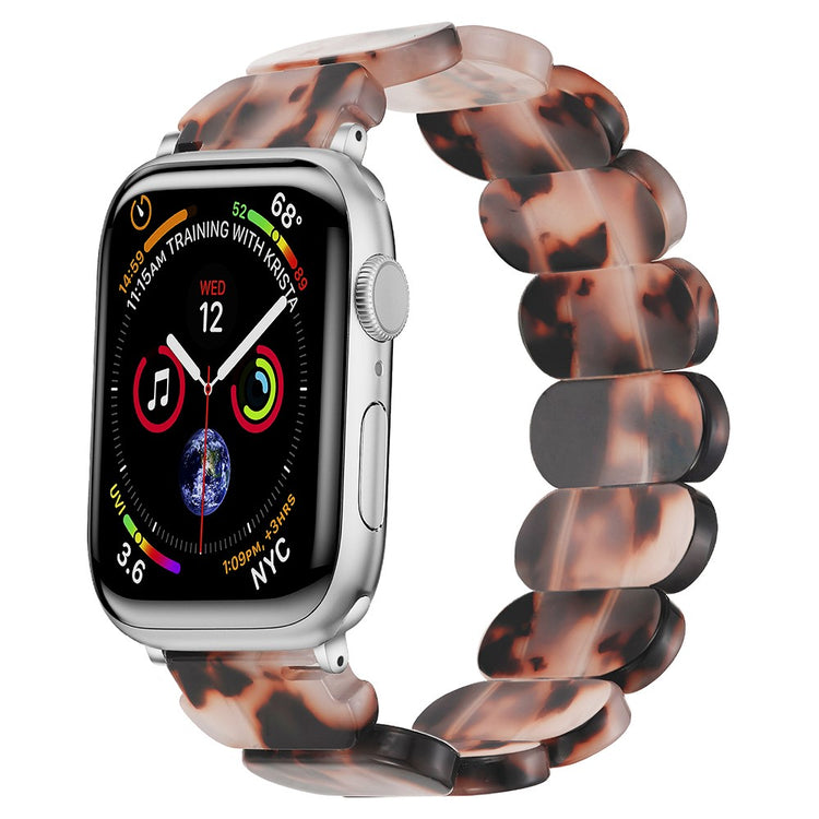 Vildt Hårdfør Silikone Universal Rem passer til Apple Smartwatch - Brun#serie_13