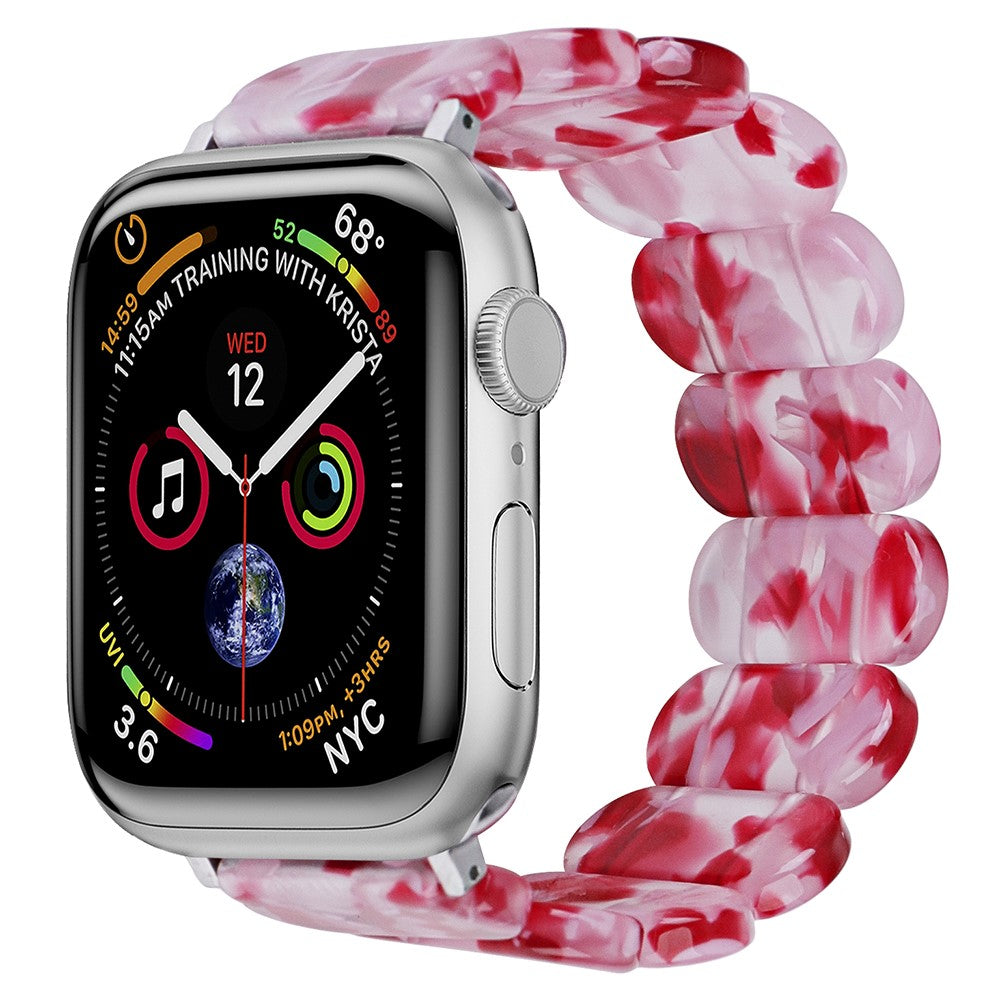 Vildt Hårdfør Silikone Universal Rem passer til Apple Smartwatch - Pink#serie_17
