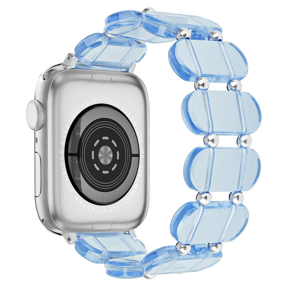 Sejt Silikone Universal Rem passer til Apple Smartwatch - Blå#serie_2