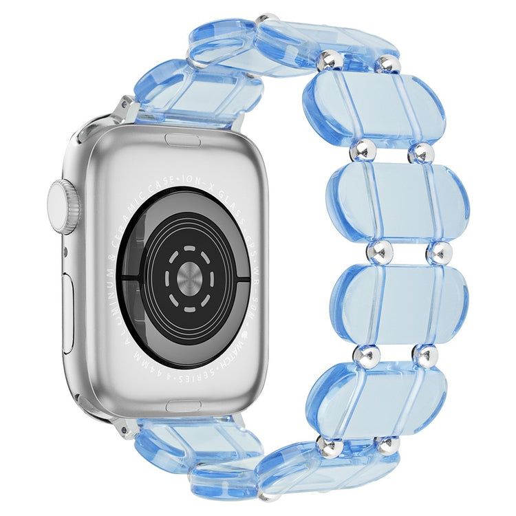 Cool Silikone Universal Rem passer til Apple Smartwatch - Blå#serie_2