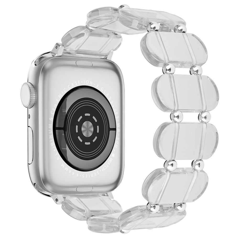 Cool Silikone Universal Rem passer til Apple Smartwatch - Gennemsigtig#serie_3