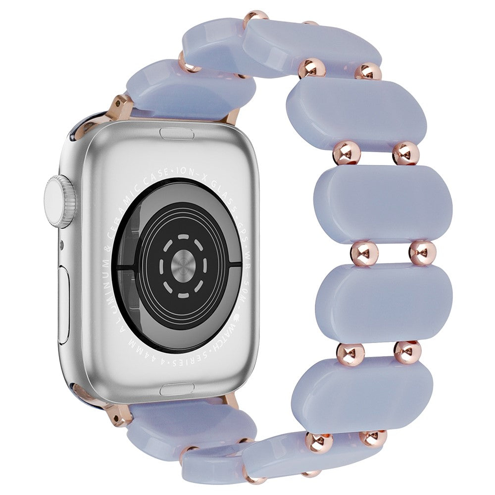 Cool Silikone Universal Rem passer til Apple Smartwatch - Blå#serie_6