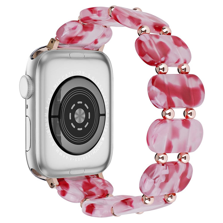 Cool Silikone Universal Rem passer til Apple Smartwatch - Pink#serie_8