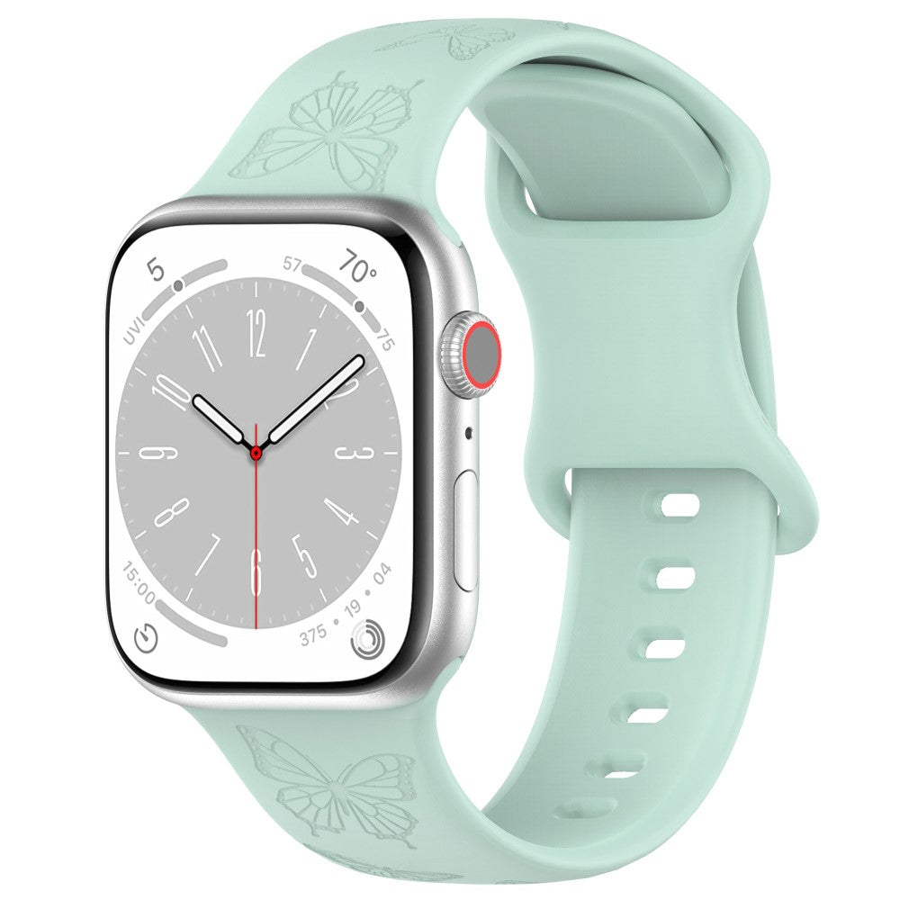Vildt Godt Silikone Universal Rem passer til Apple Smartwatch - Grøn#serie_4