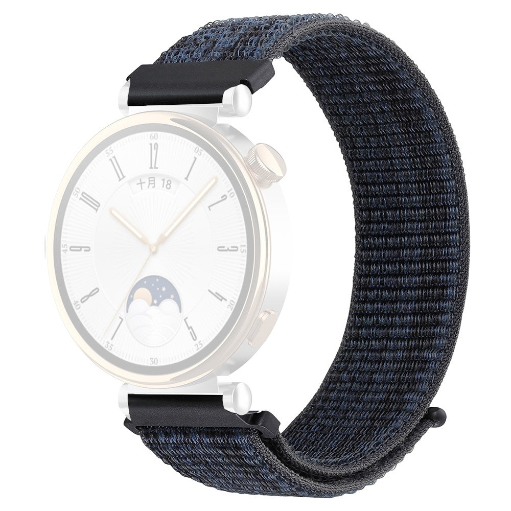 Rigtigt Flot Nylon Universal Rem passer til Smartwatch - Blå#serie_1