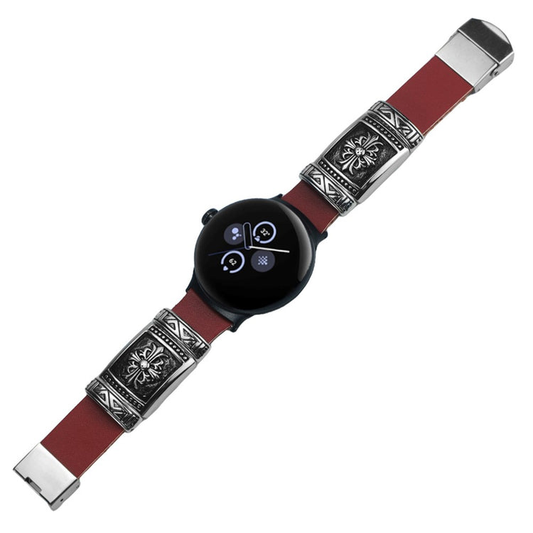 Kunstlæder Universal Rem passer til Google Pixel Watch / Google Pixel Watch 2 - Brun#serie_2