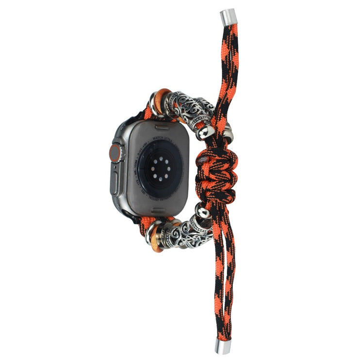 Super Elegant Nylon Universal Rem passer til Apple Smartwatch - Orange#serie_3