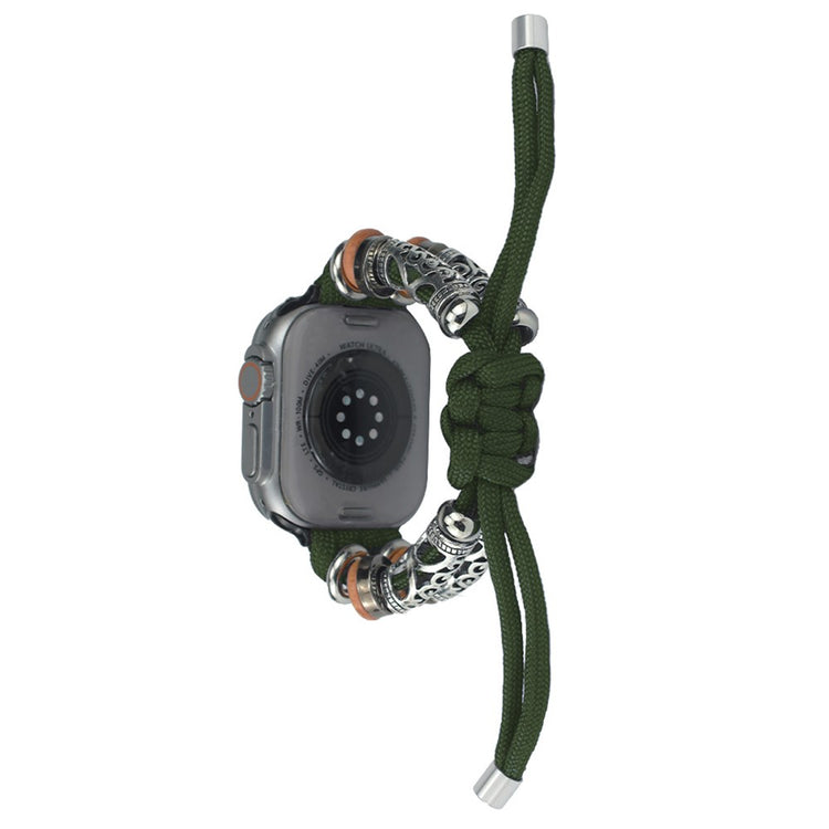 Super Elegant Nylon Universal Rem passer til Apple Smartwatch - Grøn#serie_5