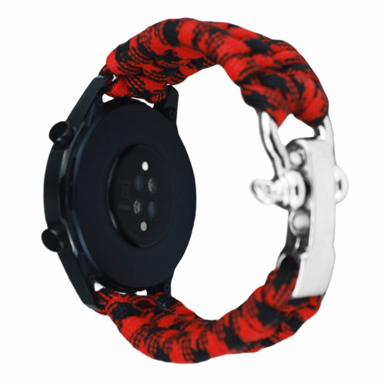 Vildt Cool Nylon Universal Rem passer til Smartwatch - Rød#serie_4