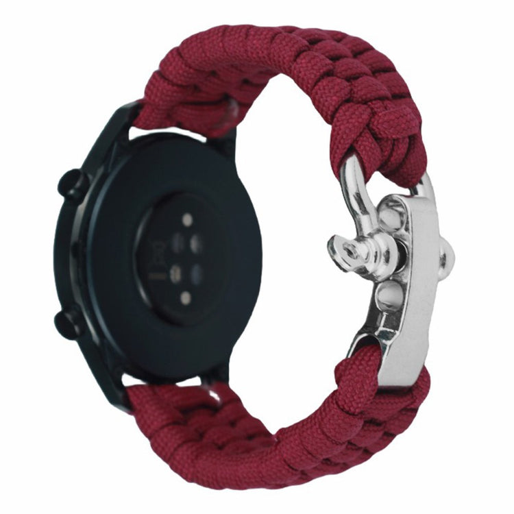 Vildt Cool Nylon Universal Rem passer til Smartwatch - Rød#serie_6