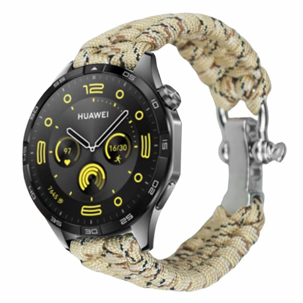Vildt Cool Nylon Universal Rem passer til Smartwatch - Brun#serie_9