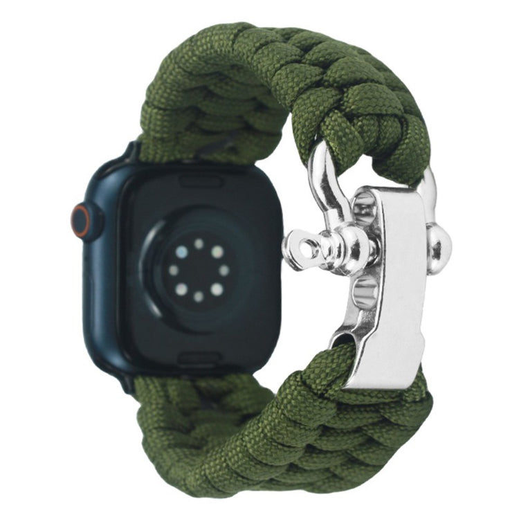 Helt Vildt Fint Nylon Universal Rem passer til Apple Smartwatch - Grøn#serie_6
