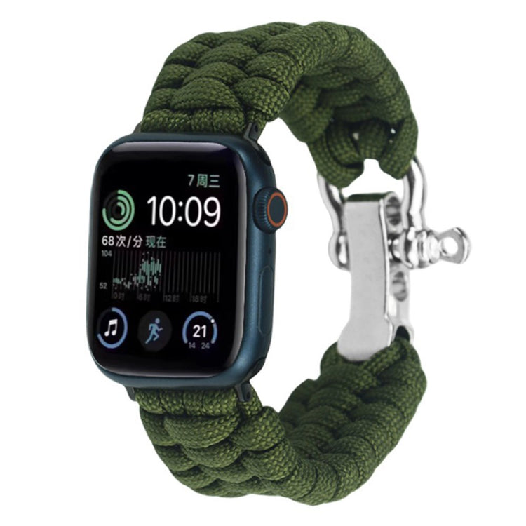 Helt Vildt Fint Nylon Universal Rem passer til Apple Smartwatch - Grøn#serie_6