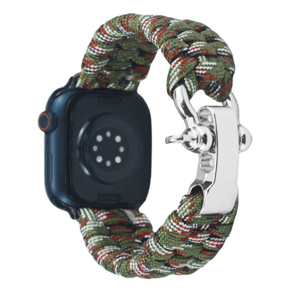 Helt Vildt Fint Nylon Universal Rem passer til Apple Smartwatch - Grøn#serie_7