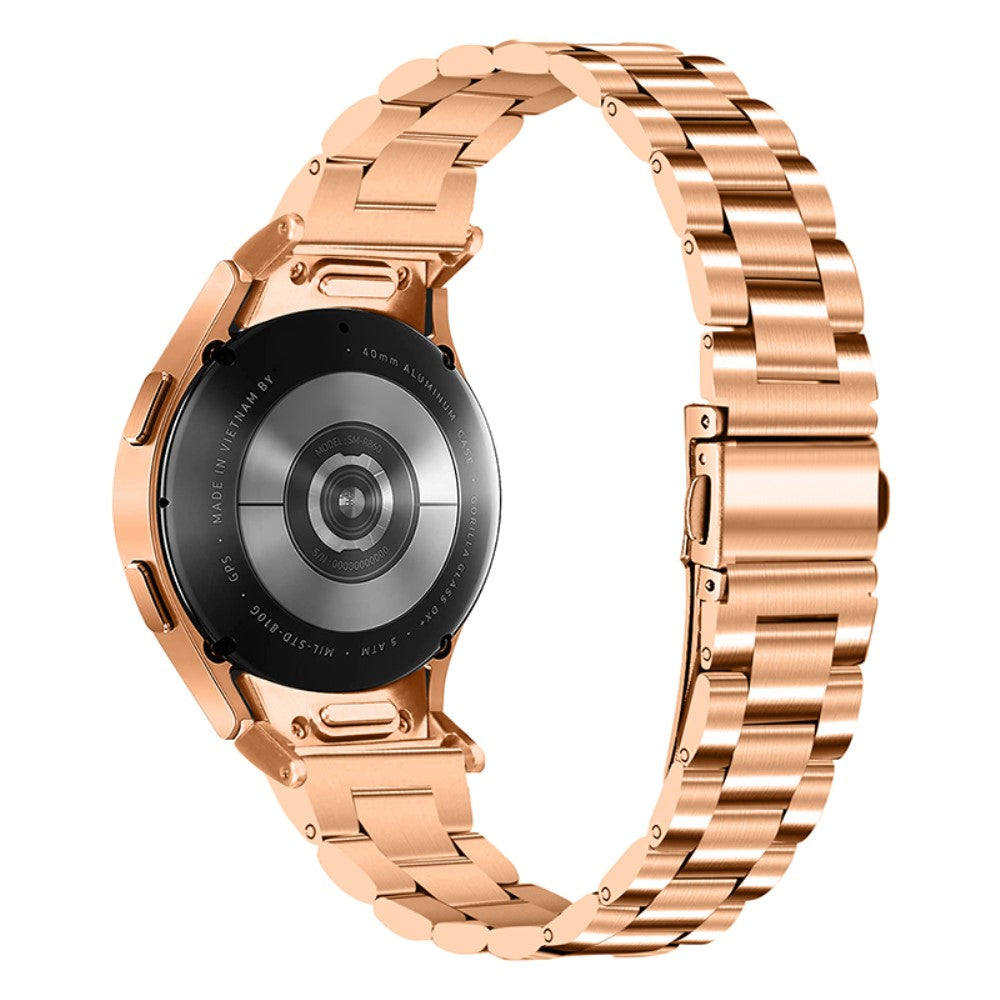 Flot Metal Universal Rem passer til Samsung Smartwatch - Pink#serie_068