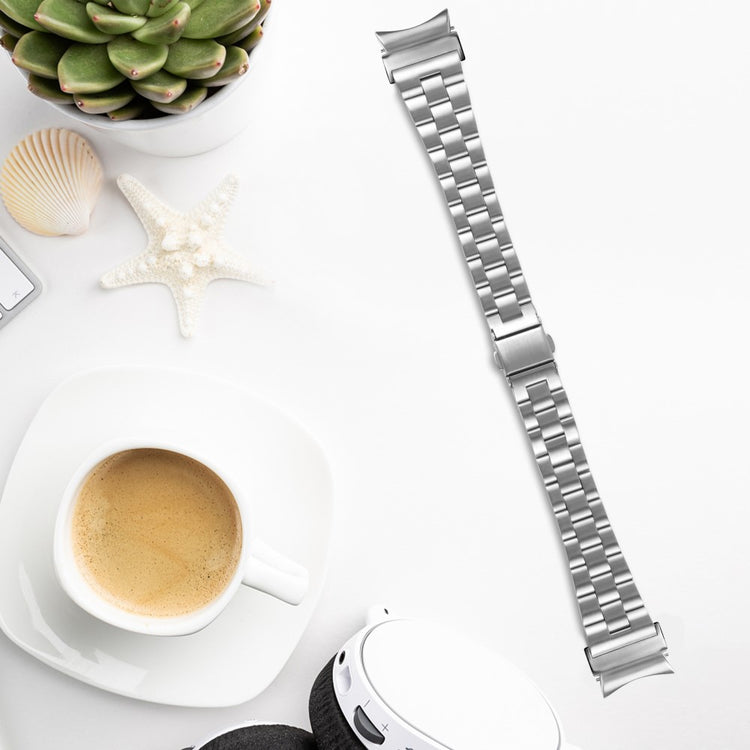 Vildt Elegant Metal Universal Rem passer til Samsung Smartwatch - Sølv#serie_074