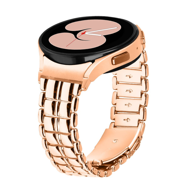 Super Fantastisk Metal Universal Rem passer til Samsung Smartwatch - Pink#serie_1