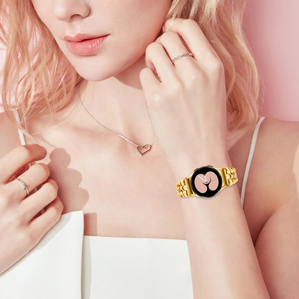 Supercool Metal Universal Rem passer til Samsung Smartwatch - Guld#serie_1