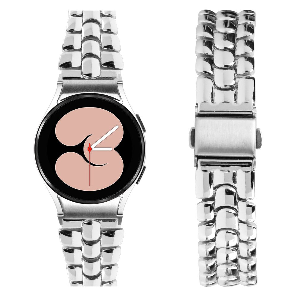 Supercool Metal Universal Rem passer til Samsung Smartwatch - Sølv#serie_4