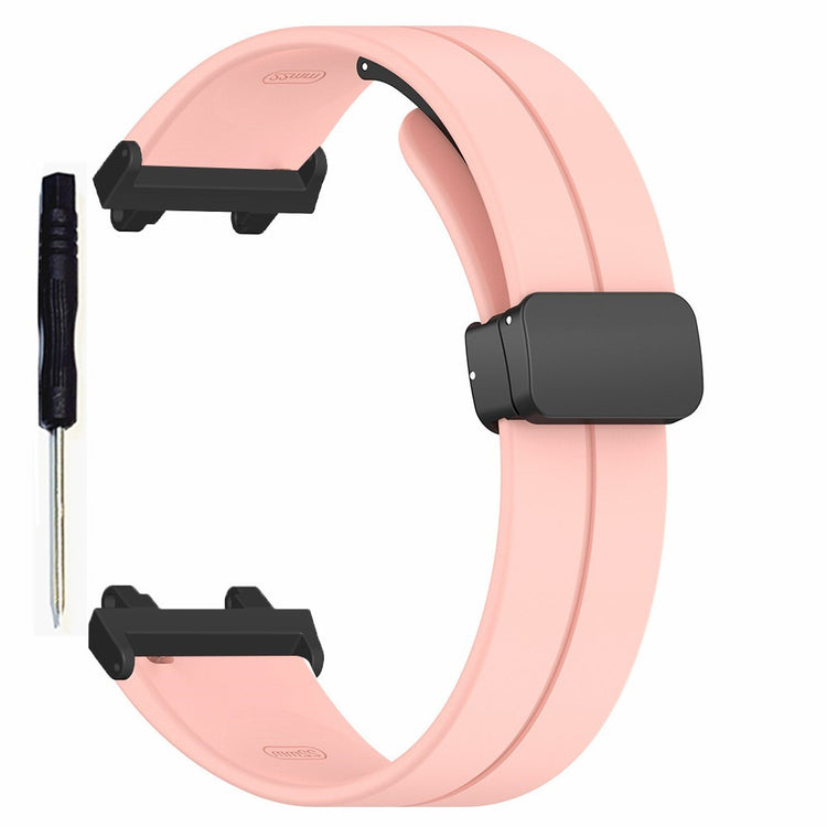 Super Elegant Silikone Rem passer til Amazfit T-Rex 2 - Pink#serie_3