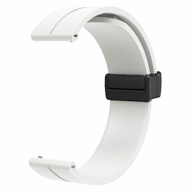 Meget Nydelig Silikone Universal Rem passer til Amazfit Smartwatch - Hvid#serie_3