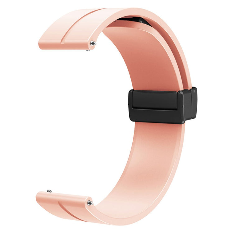 Meget Nydelig Silikone Universal Rem passer til Amazfit Smartwatch - Pink#serie_4