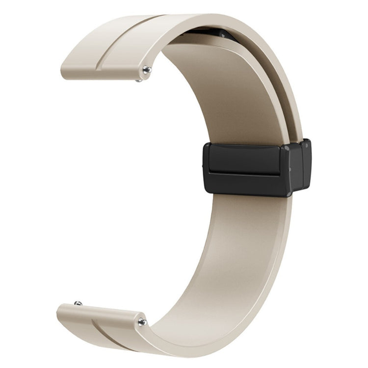 Meget Nydelig Silikone Universal Rem passer til Amazfit Smartwatch - Hvid#serie_5