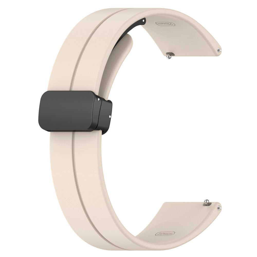 Meget Nydelig Silikone Universal Rem passer til Amazfit Smartwatch - Hvid#serie_5