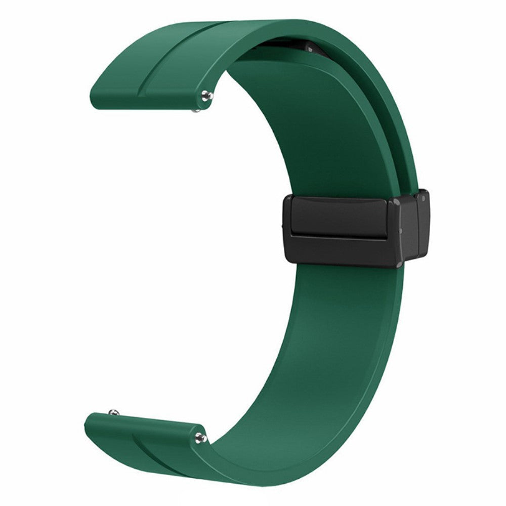 Meget Nydelig Silikone Universal Rem passer til Amazfit Smartwatch - Grøn#serie_9