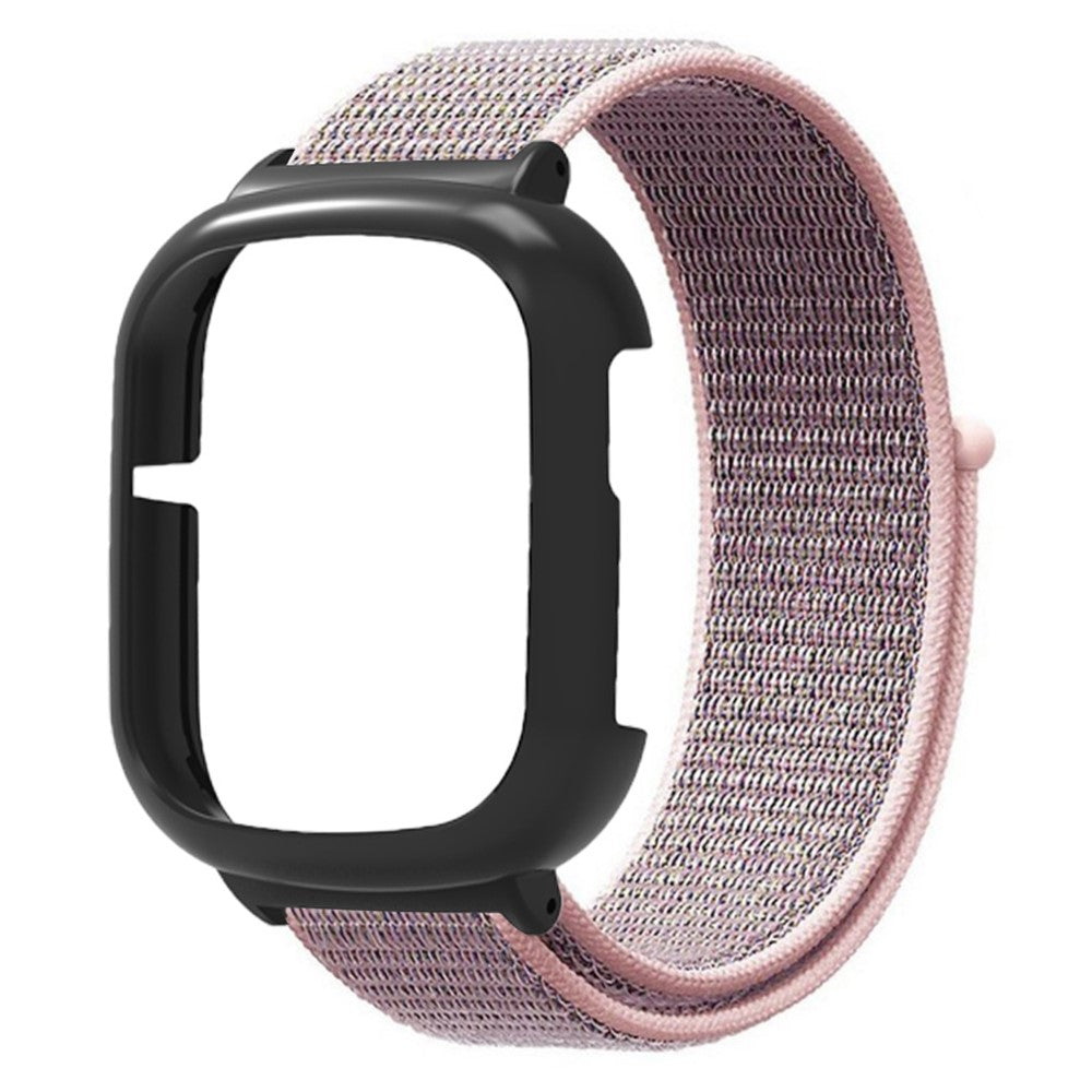 Rigtigt Skøn Nylon Rem passer til Honor Watch 4 - Pink#serie_2