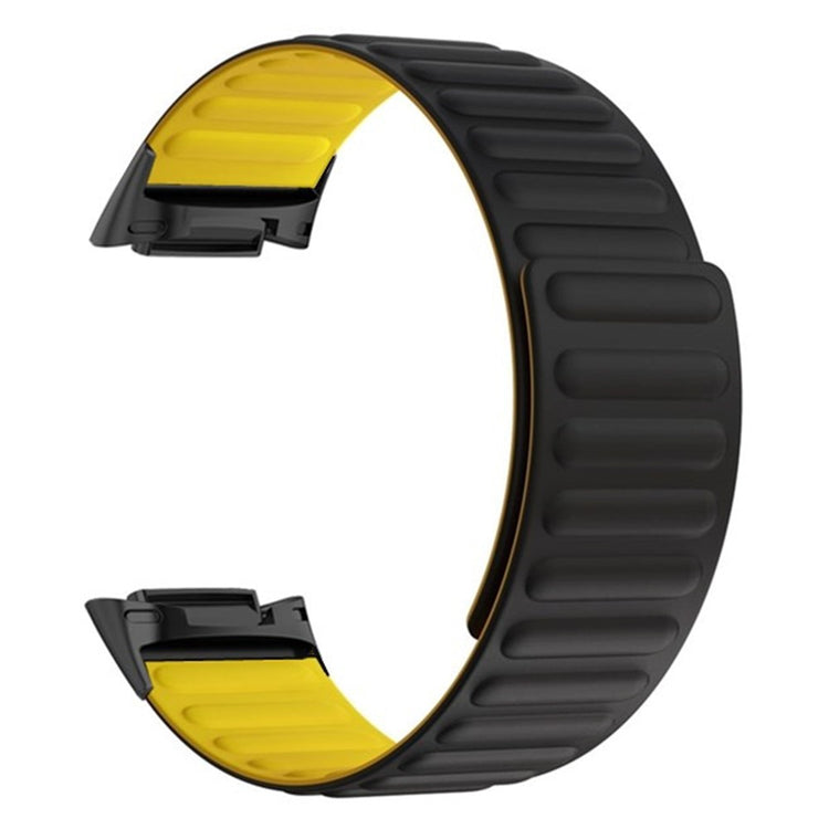 Silikone Universal Rem passer til Fitbit Charge 6 / Fitbit Charge 5 - Gul#serie_3