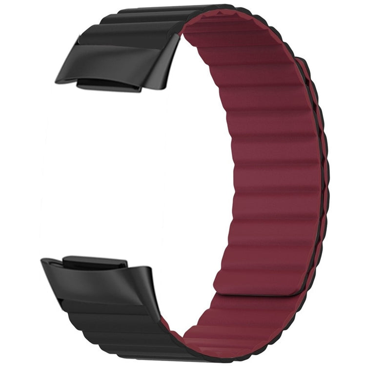 Silikone Universal Rem passer til Fitbit Charge 6 / Fitbit Charge 5 - Rød#serie_4