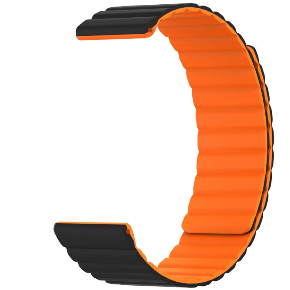 Mega Godt Silikone Universal Rem passer til Amazfit Smartwatch - Orange#serie_2