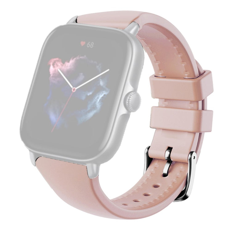 Rigtigt Godt Silikone Universal Rem passer til Amazfit Smartwatch - Pink#serie_6