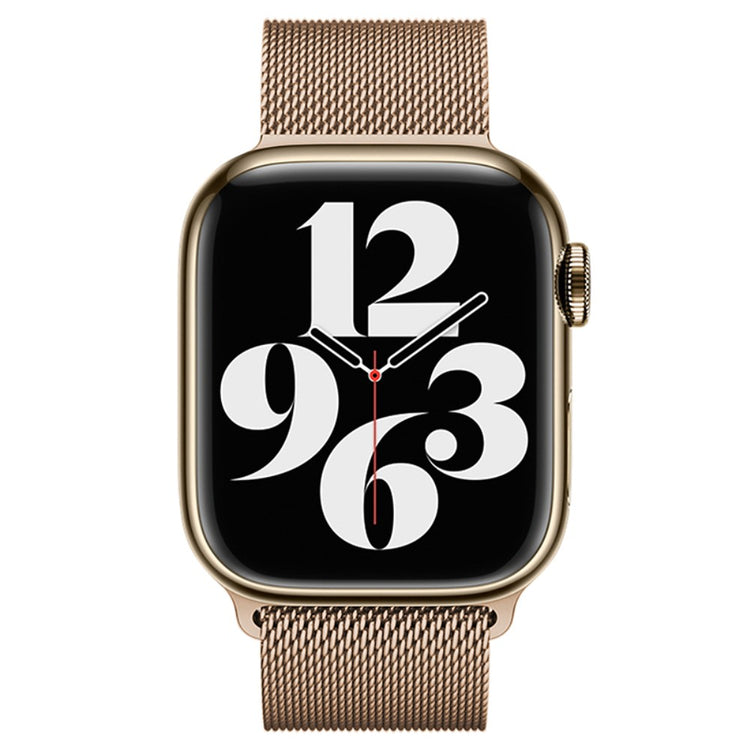 Stilren Metal Universal Rem passer til Apple Smartwatch - Guld#serie_4