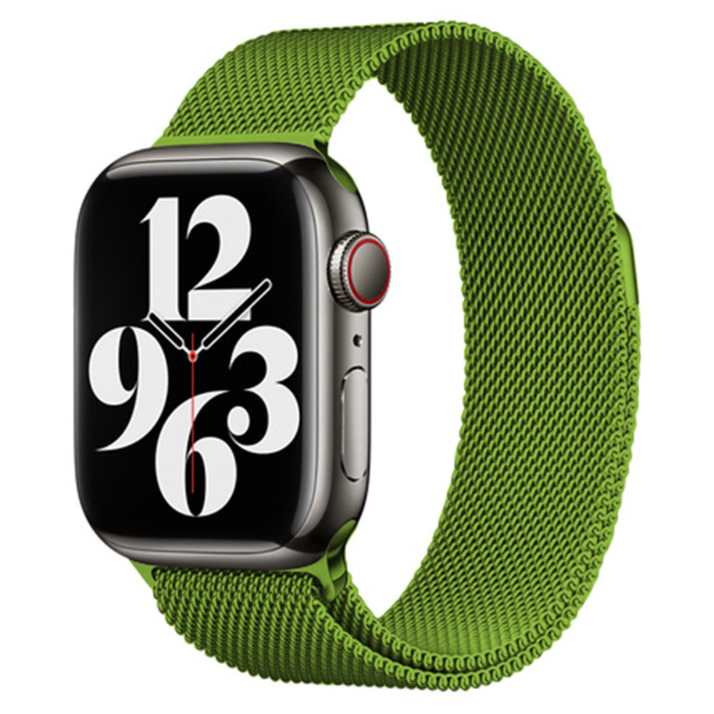 Stilren Metal Universal Rem passer til Apple Smartwatch - Grøn#serie_8