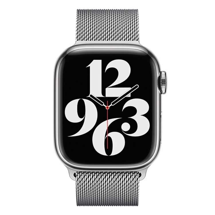 Stilren Metal Universal Rem passer til Apple Smartwatch - Sølv#serie_15