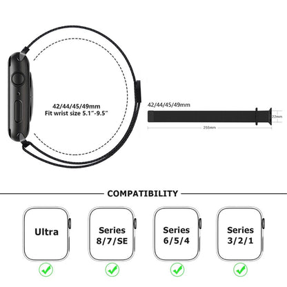 Vildt Rart Metal Universal Rem passer til Apple Smartwatch - Guld#serie_1