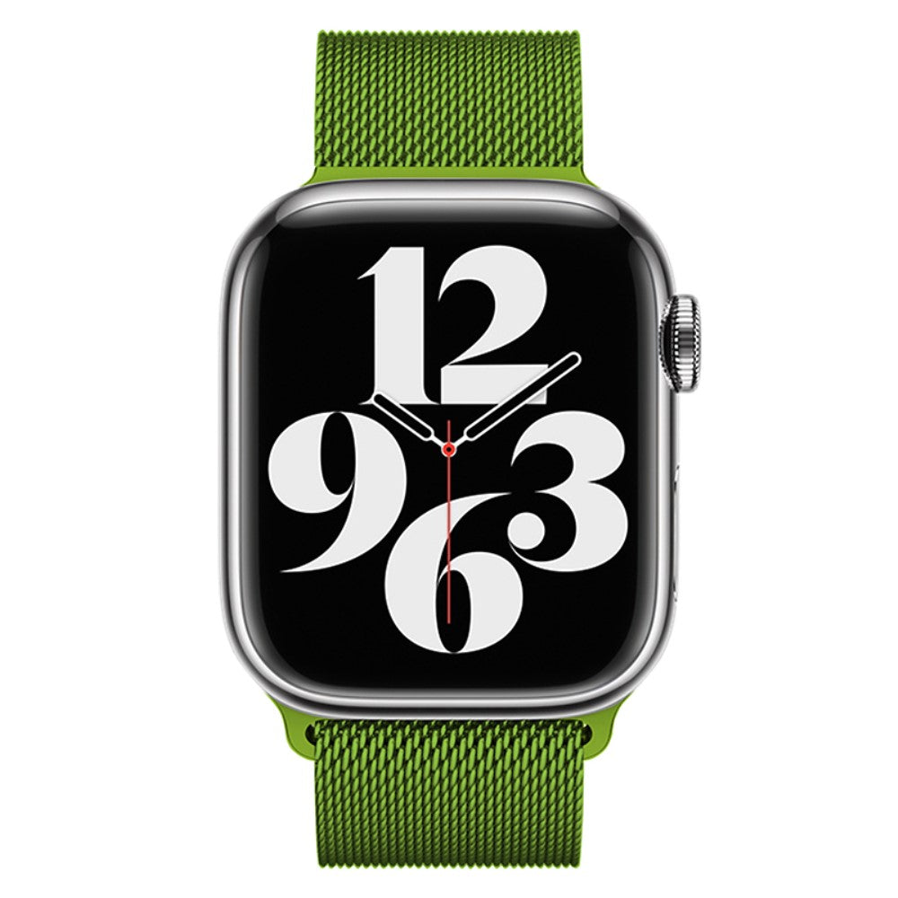 Vildt Rart Metal Universal Rem passer til Apple Smartwatch - Grøn#serie_8