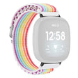 Super Godt Nylon Universal Rem passer til Fitbit Smartwatch