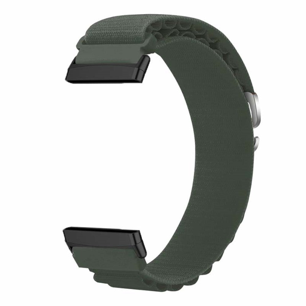 Super Godt Nylon Universal Rem passer til Fitbit Smartwatch - Grøn#serie_2