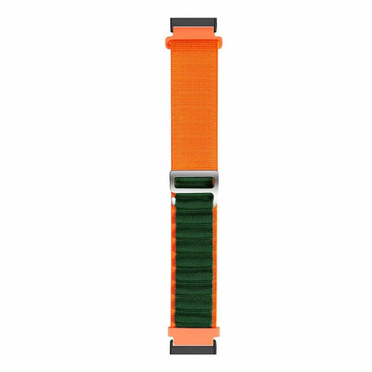 Super Godt Nylon Universal Rem passer til Fitbit Smartwatch - Orange#serie_8